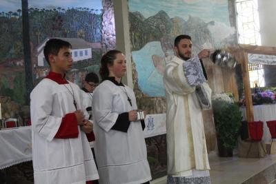 Missa de ação de graças encerrou as celebrações da 37ª edição da Festa em louvor a N. Sra. Aparecida de Laranjeiras do Sul